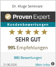 Erfahrungen & Bewertungen zu Dr. Kluge Seminare